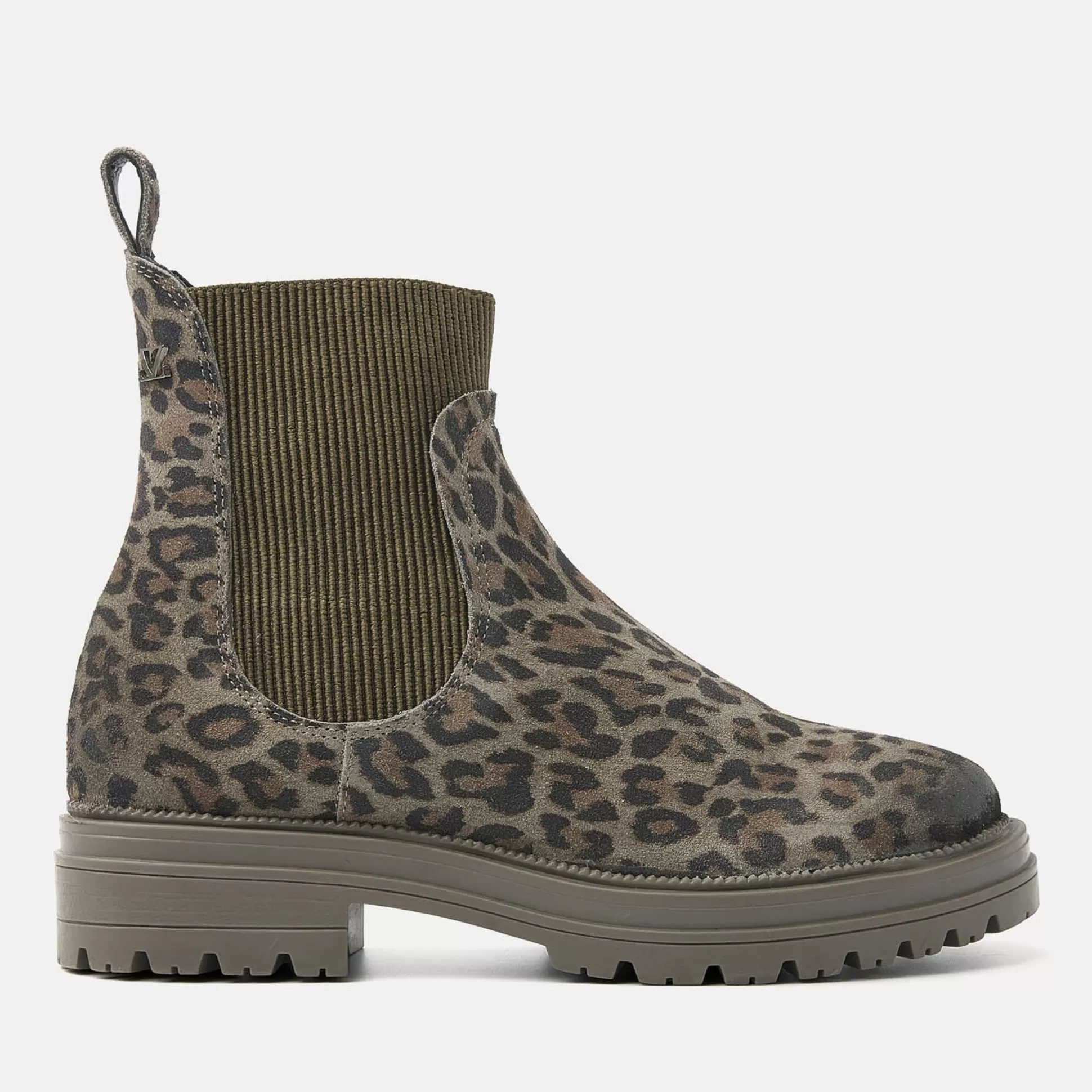 Frau Lazamani Chelsea-Boots Damen 85.611 Leopard