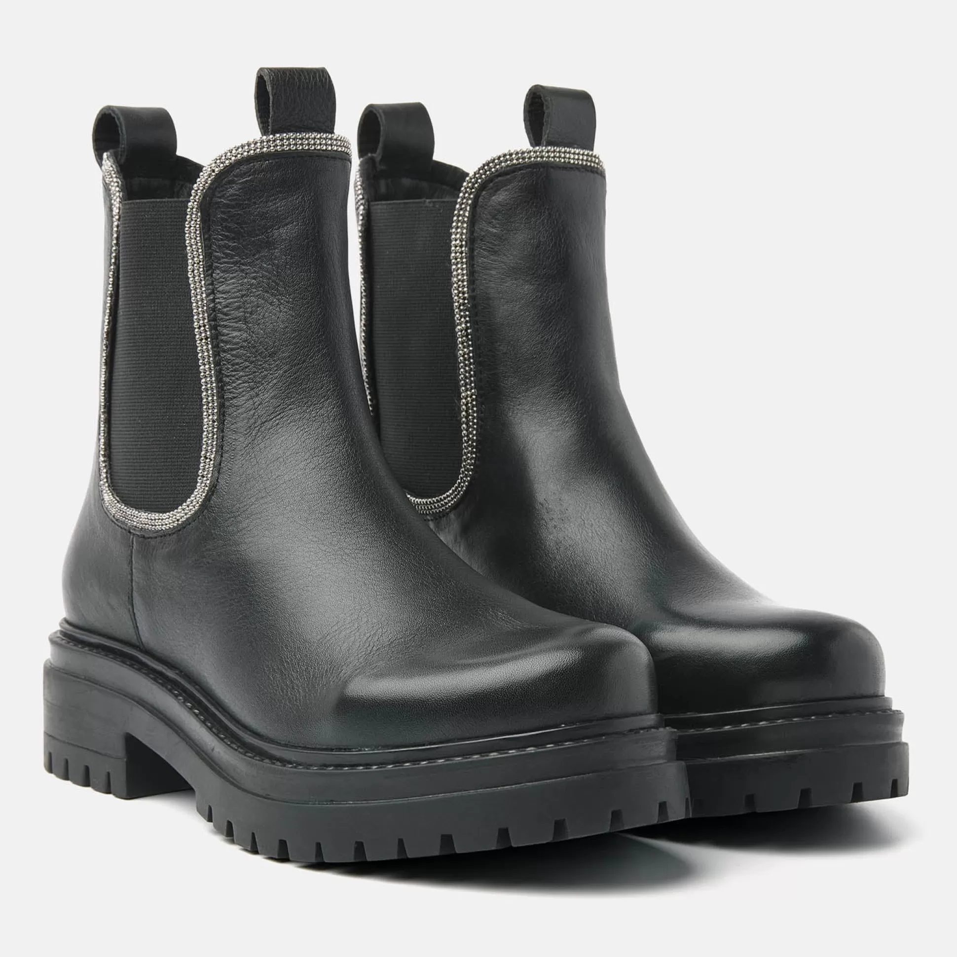 Frau Lazamani Chelsea-Boots Damen 85.630 Black