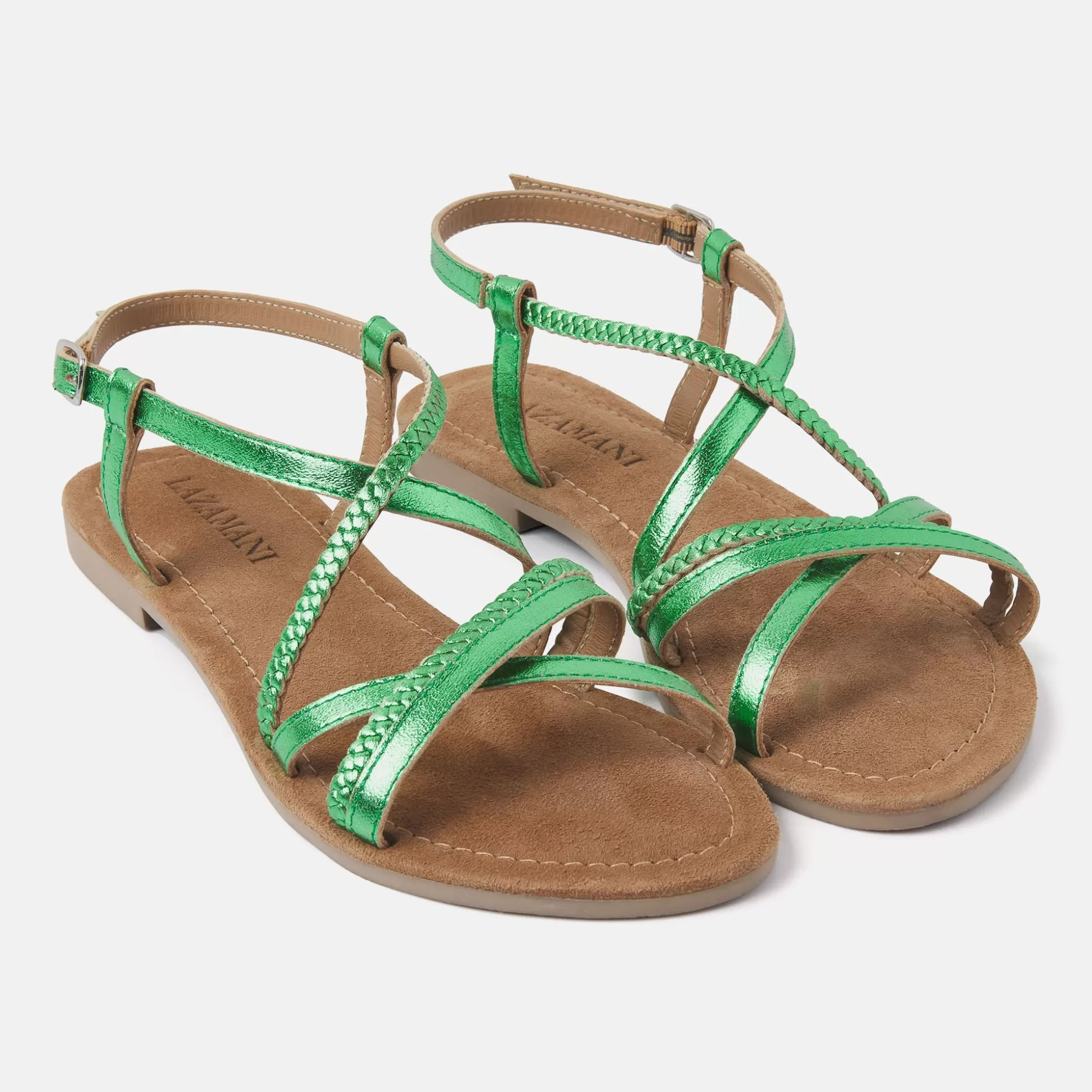 Frau Lazamani Damen Sandalen 33.523 Green