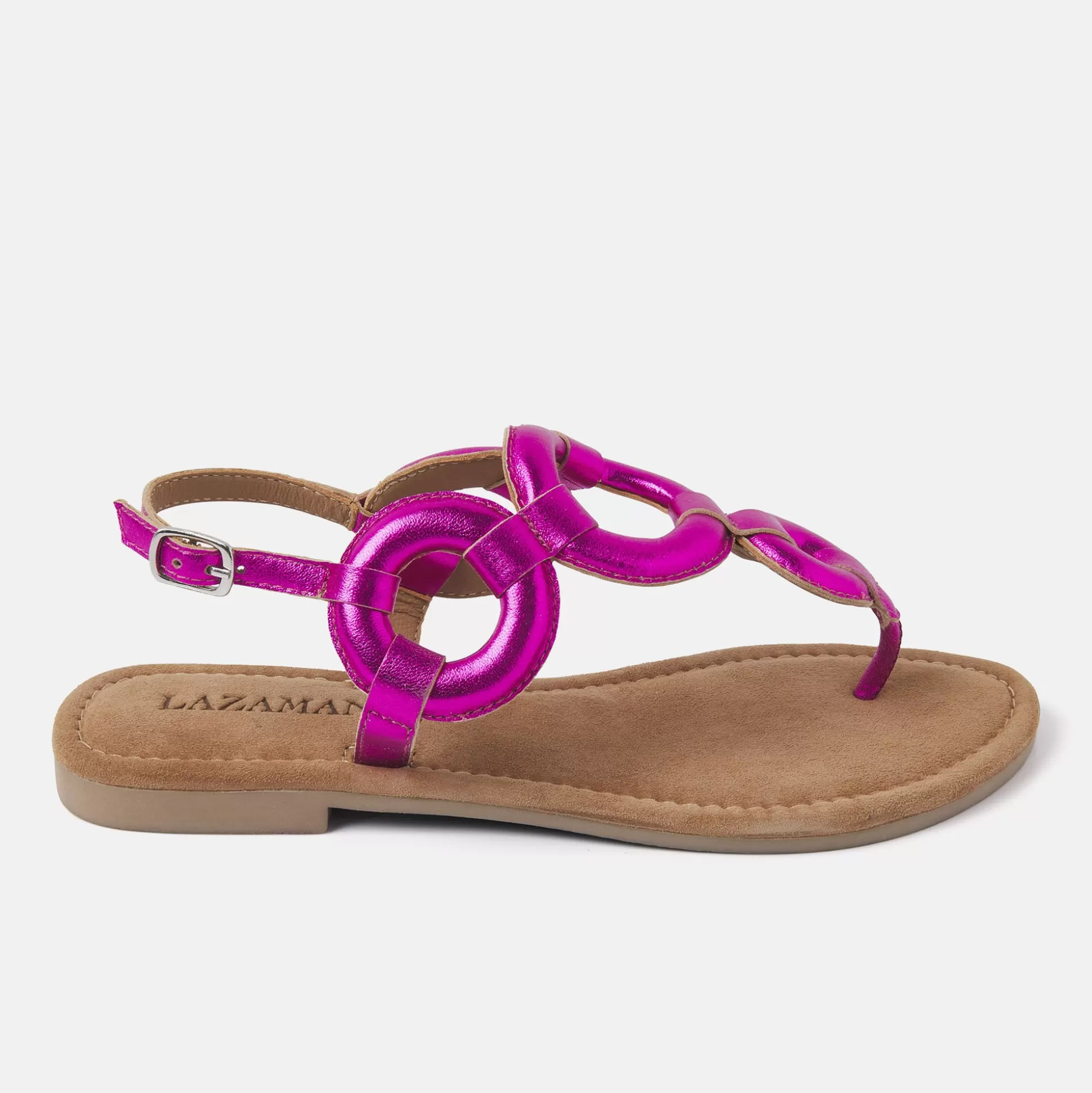 Frau Lazamani Damen Sandalen 33.543 Fuxia