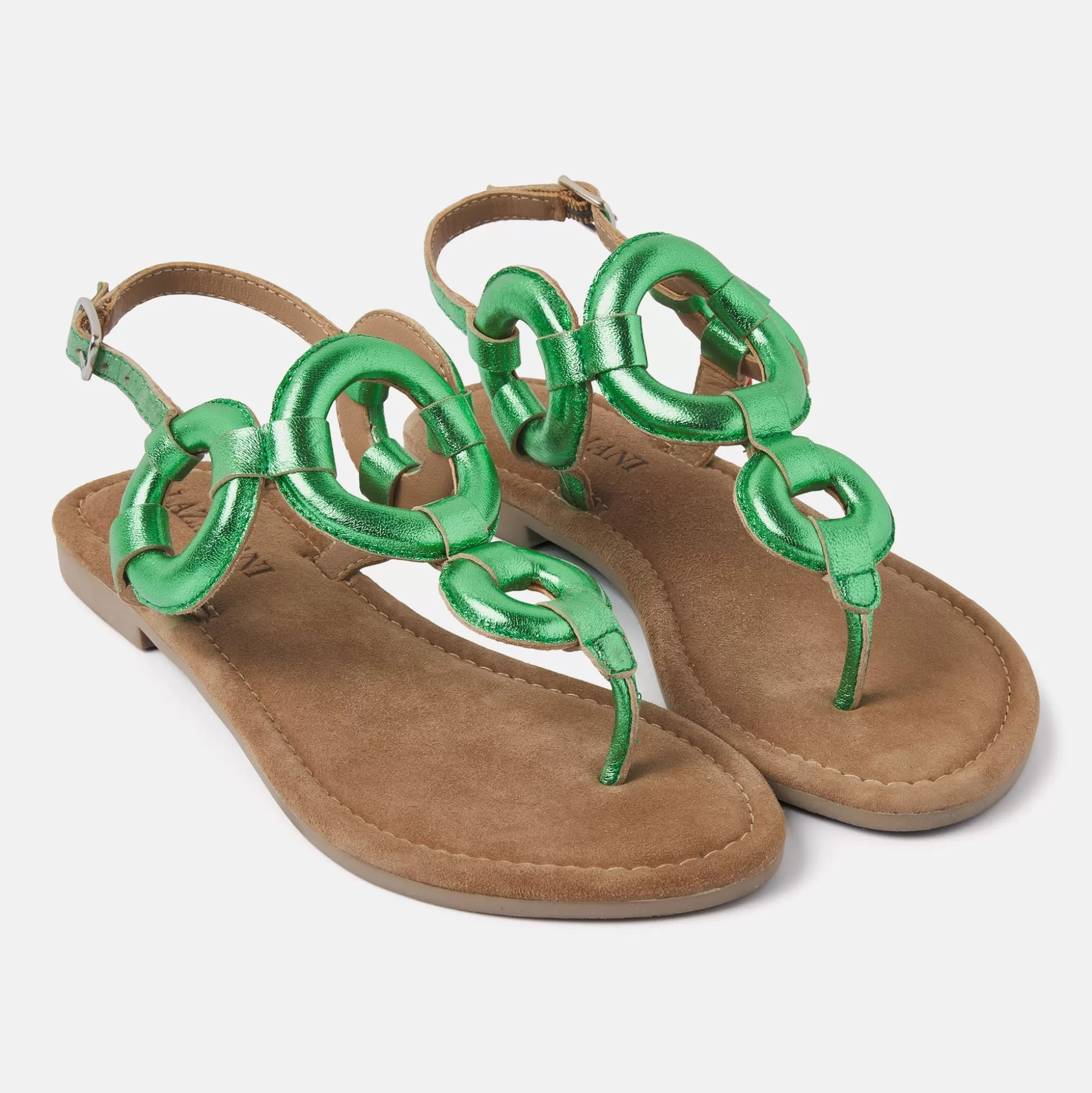 Frau Lazamani Damen Sandalen 33.543 Green