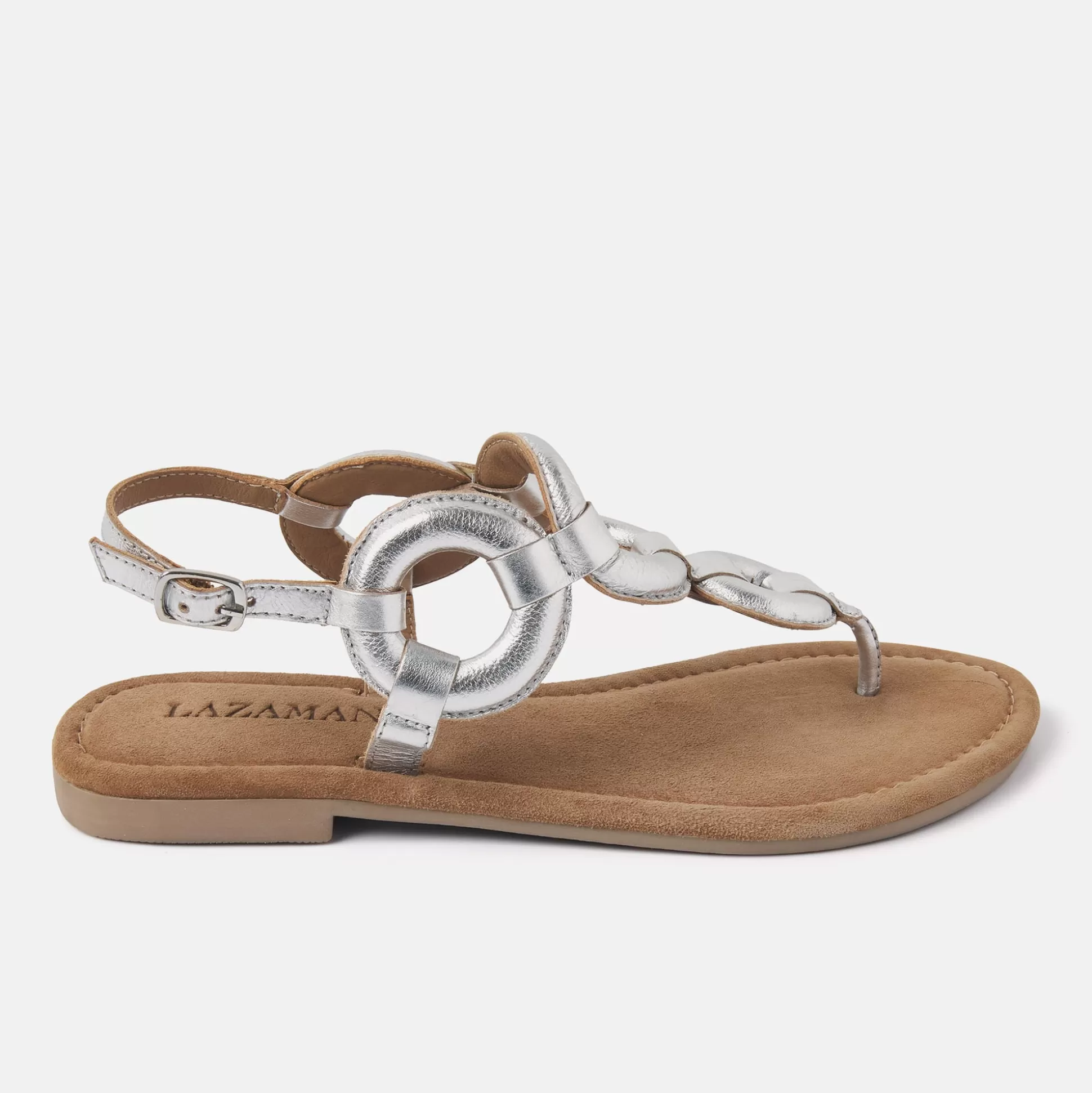 Frau Lazamani Damen Sandalen 33.543 Silver