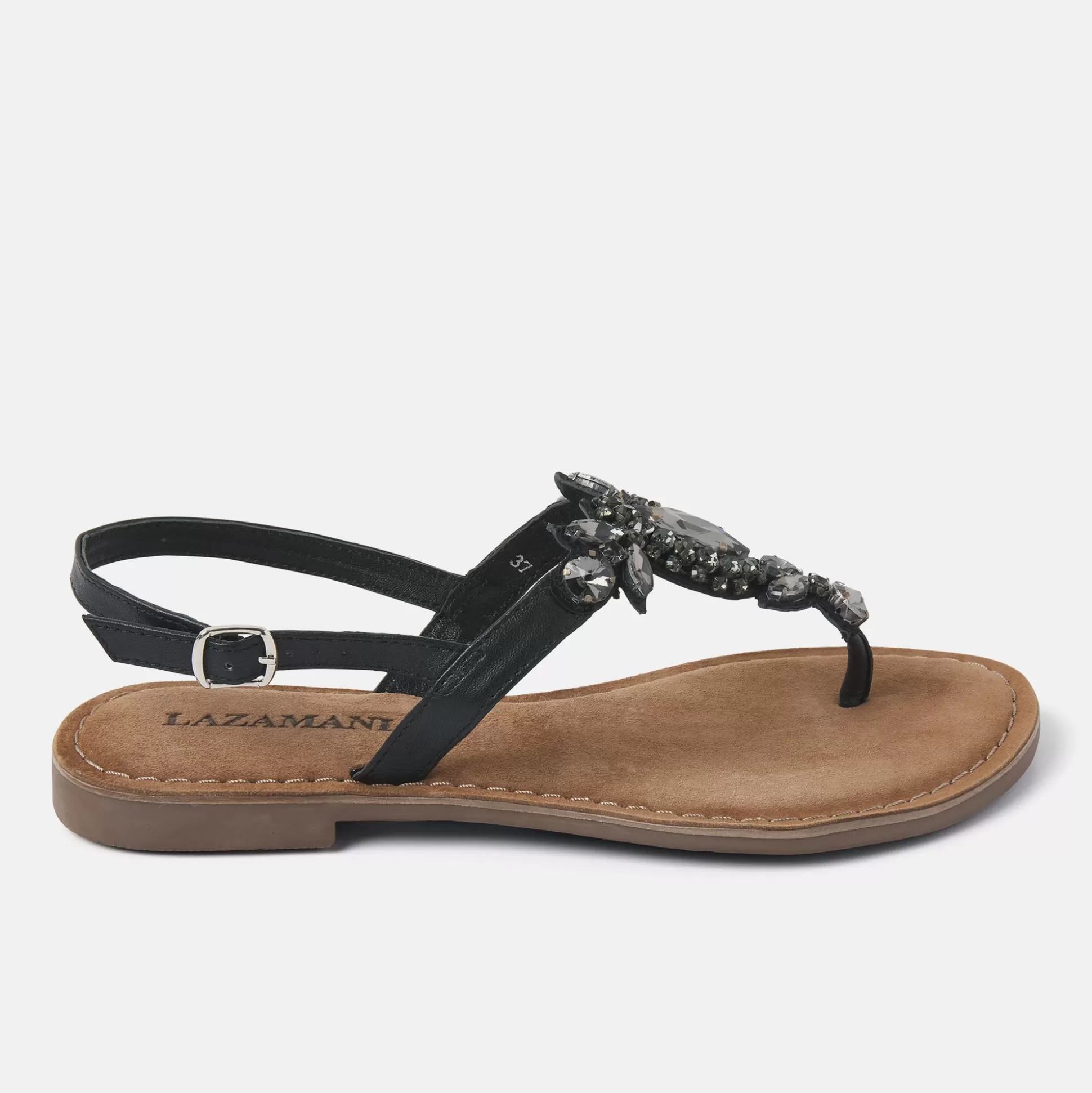 Frau Lazamani Damen Sandalen 75.357 Black