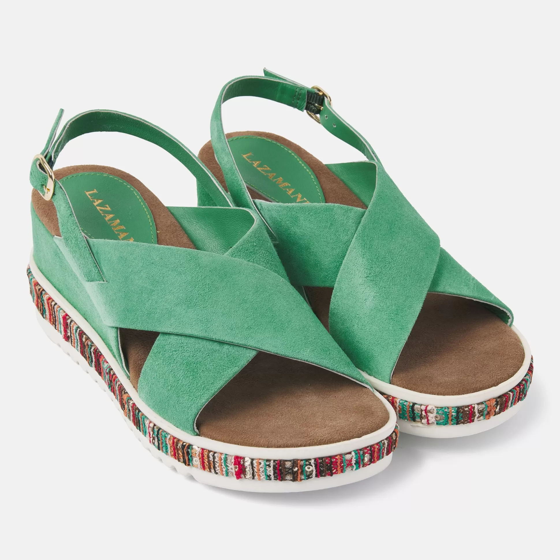 Frau Lazamani Damen Sandalen 75.370 Green