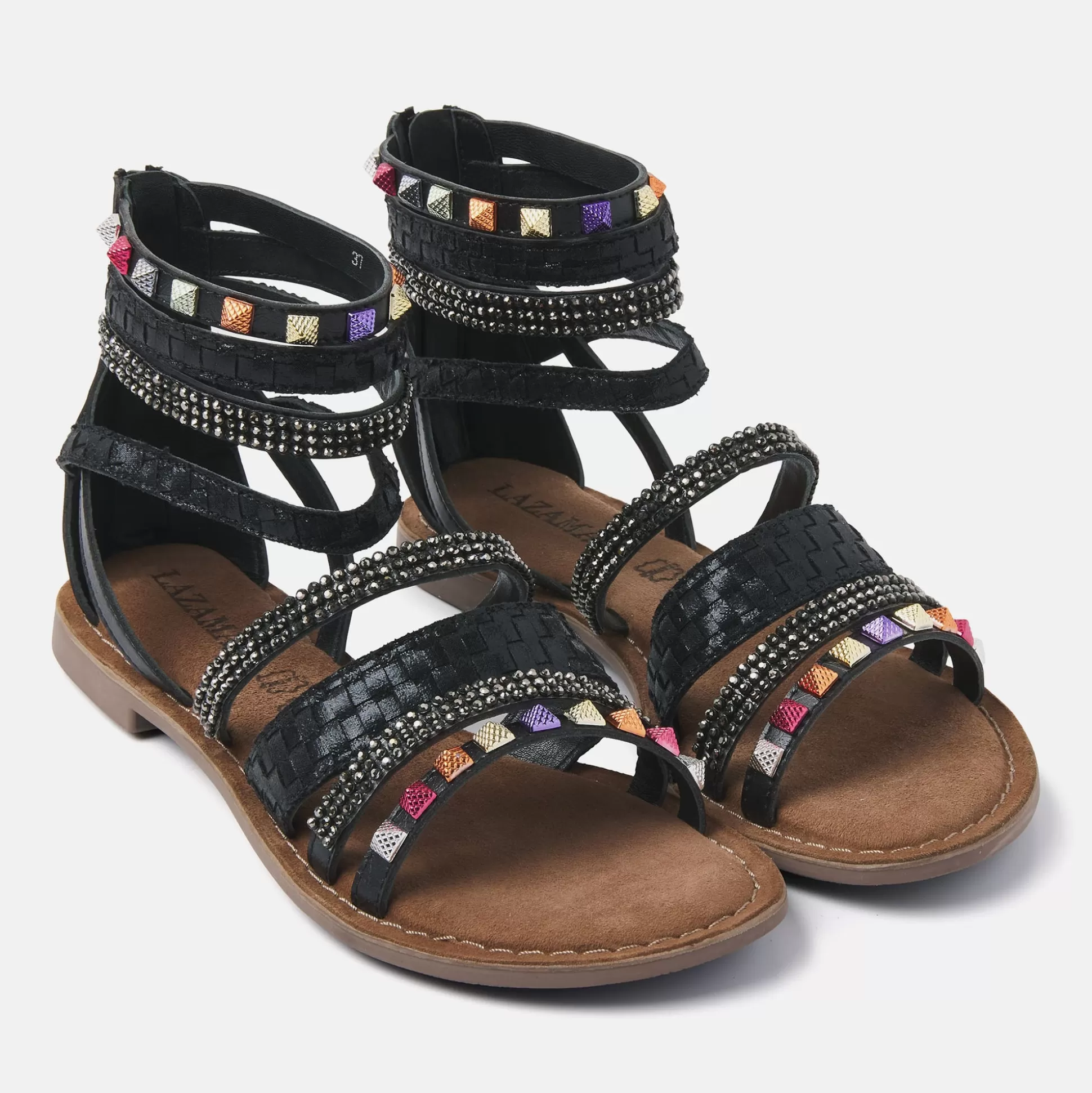 Frau Lazamani Damen Sandalen 75.406 Black