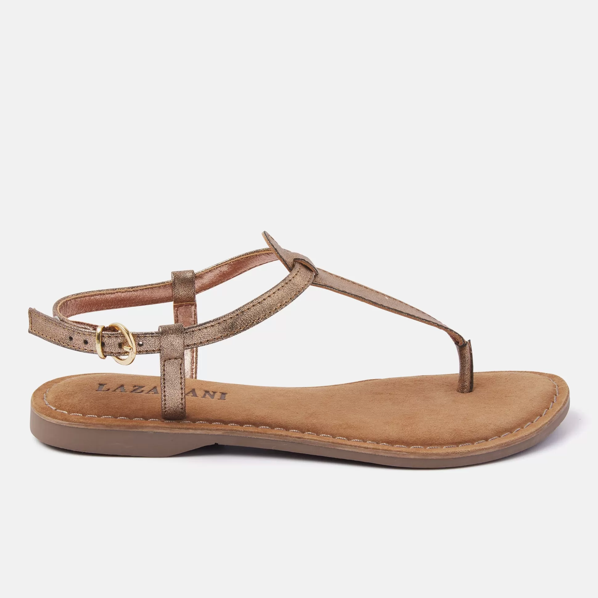 Frau Lazamani Damen Sandalen 75.422 Copper