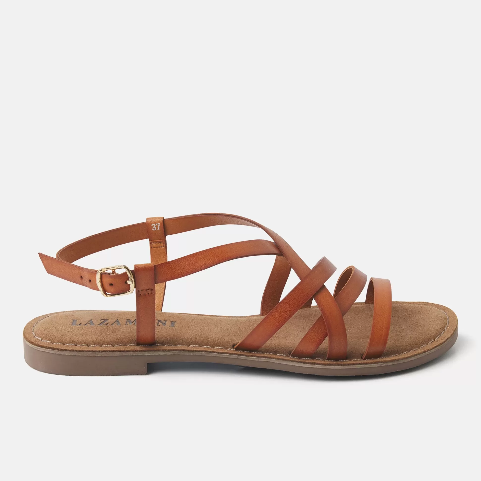 Frau Lazamani Damen Sandalen 75.527 Tan