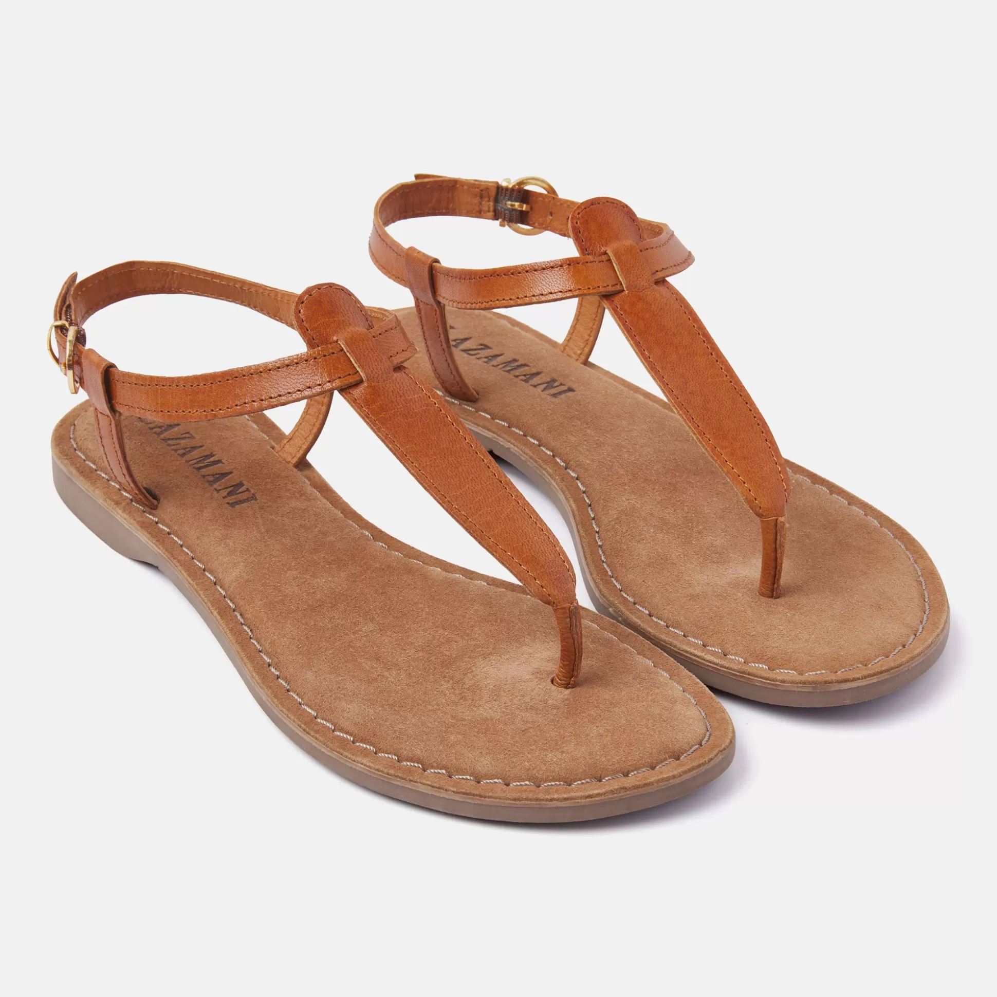 Frau Lazamani Damen Sandalen 75.618 Tan