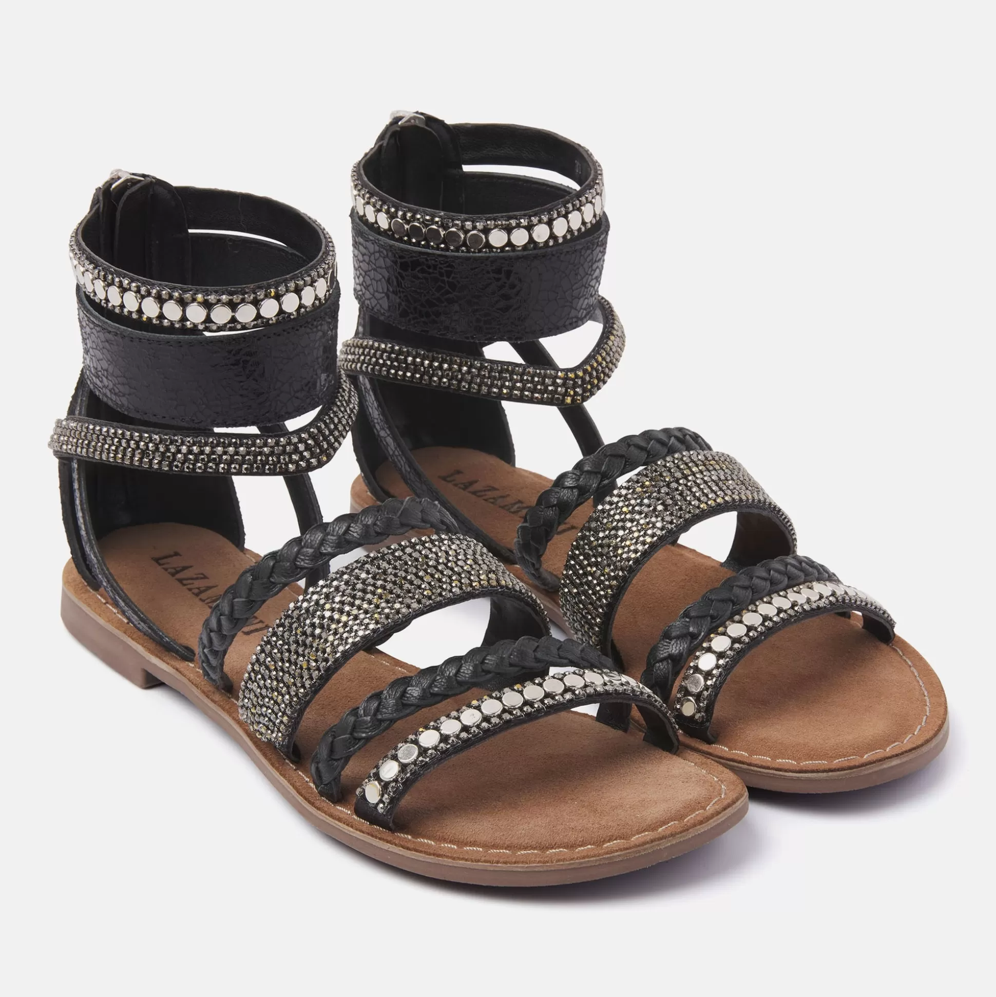 Frau Lazamani Damen Sandalen 75.796 Black