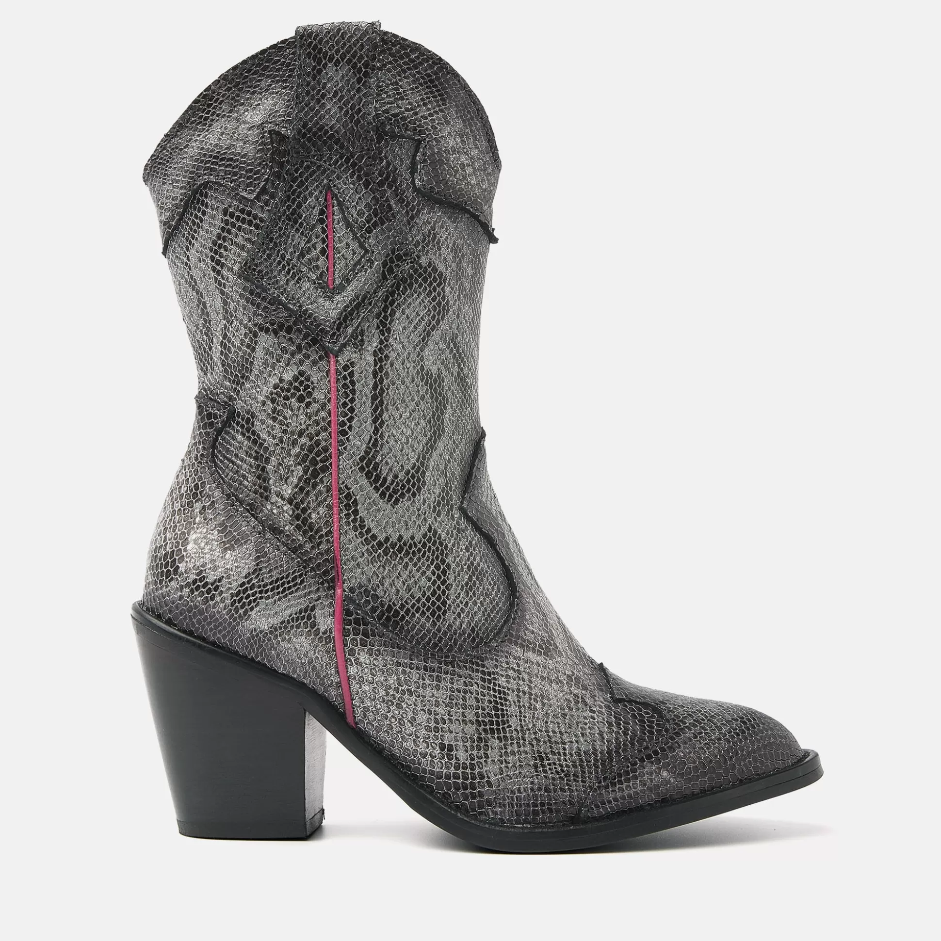 Frau Lazamani Damenstiefel 35.120 Grey-Python