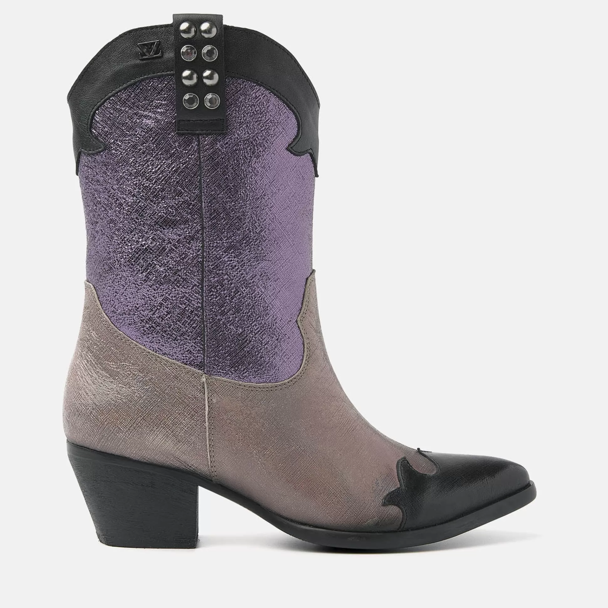 Frau Lazamani Damen-Stiefel 85.603 Purple