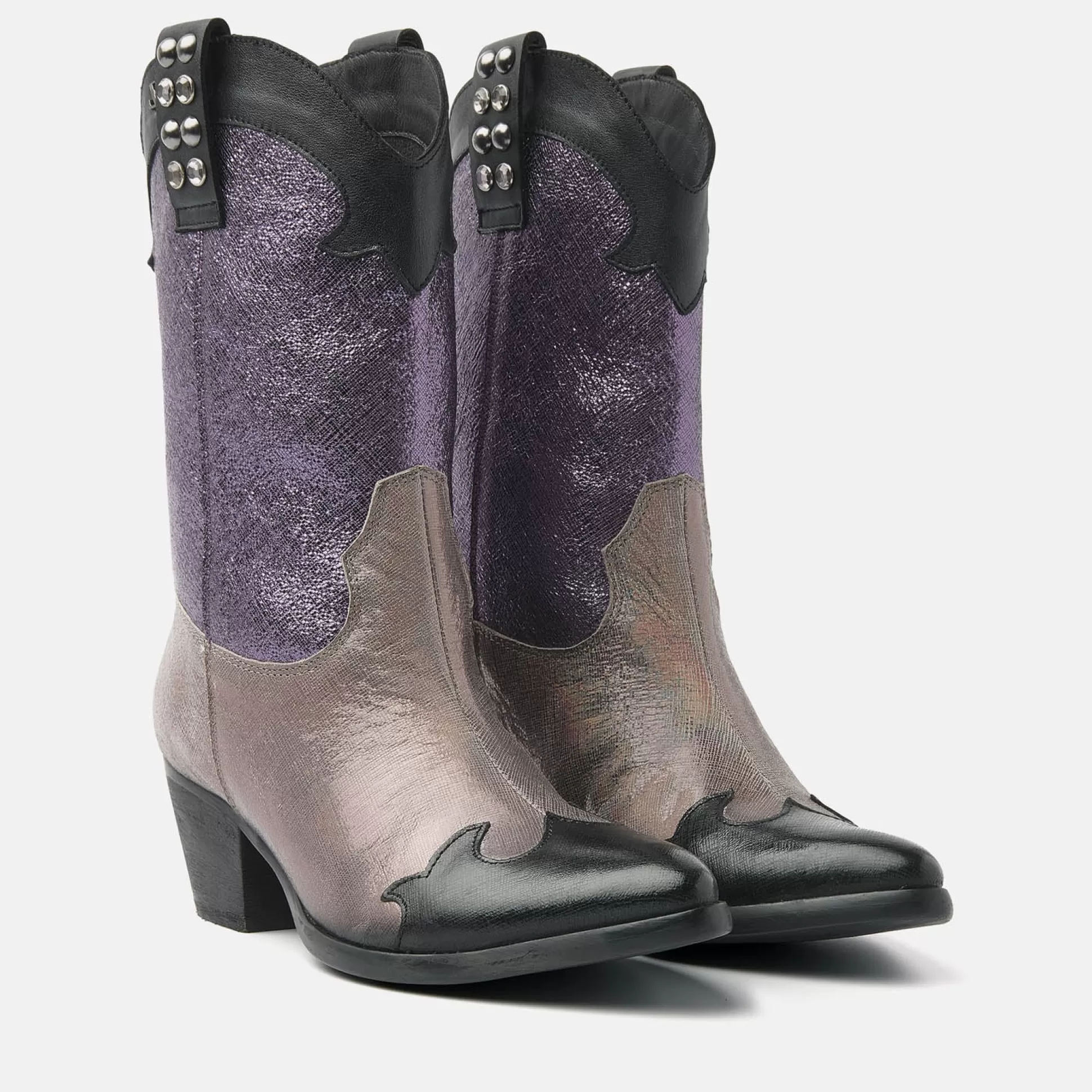 Frau Lazamani Damen-Stiefel 85.603 Purple